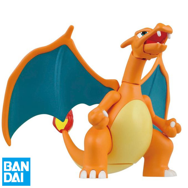 Bandai Pokemon 43 Charizard and Dragonite Plastic Model Kit